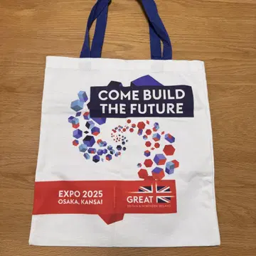 오사카 간사이 만박 영국관 토트백 EXPO 2025