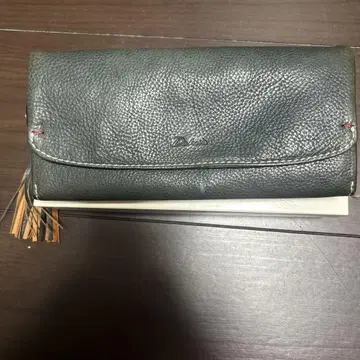 Dakota 다크 그린 가죽 장지갑 미사용 새상품