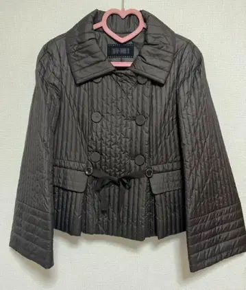 TO BE CHIC 퀼팅 코트 다운 자켓 새상품급 42 사이즈