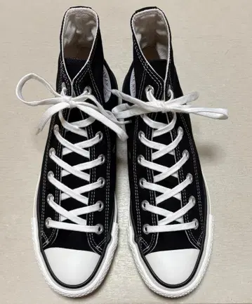 컨버스 일본제 올스타 J 블랙 HI 24.5cm 새상품