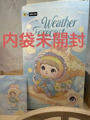 nommi 신상 일기 예보 맑은 날씨 내부 가방 미개봉