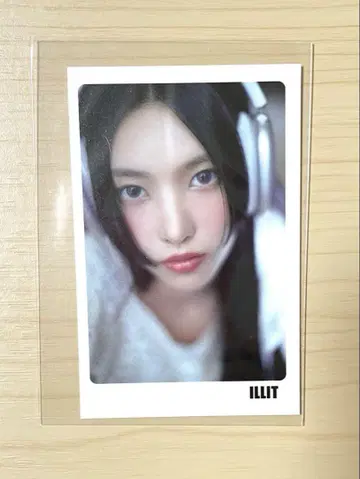 ILLIT 아이릿 아일릿 사진 메시지 카드 유나 YUNAH