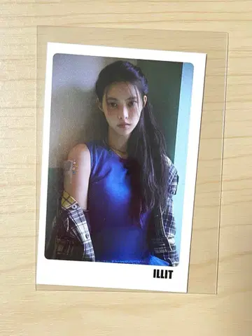 ILLIT 아이릿 아일릿 사진 메시지 카드 유나 YUNAH