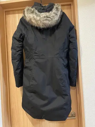 THE NORTH FACE 블랙 롱 다운 자켓 드라이벤트 550