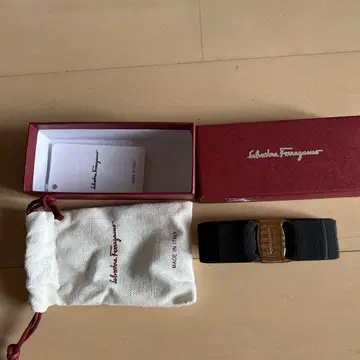 Salvatore Ferragamo 블랙 헤어 액세서리