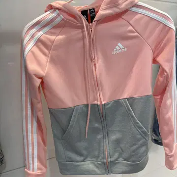 adidas 핑크 그레이 셋업 저리 새상품급