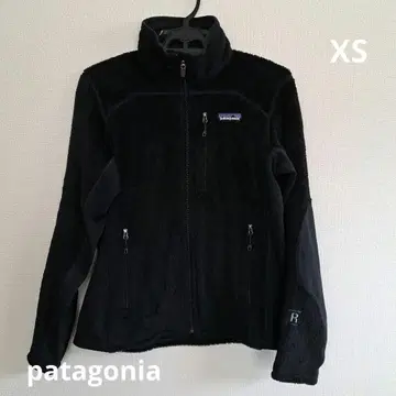 patagonia 블랙 플리스 자켓 아우터 여성용 R