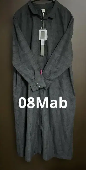 08Mab 롱 원피스 가디건