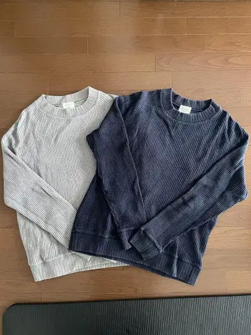 Jackman 트레이닝복 XL 그레이 네이비 2색 세트