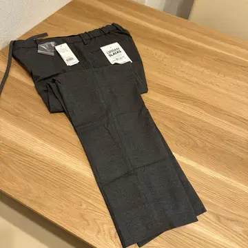 URBAN SLACKS 다크 그레이 슬랙스