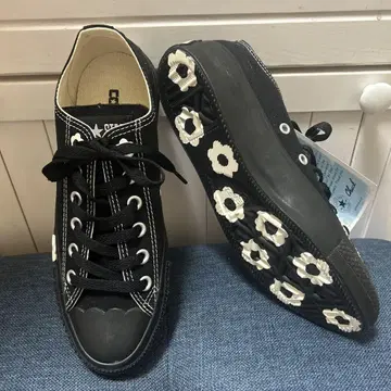 CONVERSE ALL STAR 스캘럽 블랙 24.5cm
