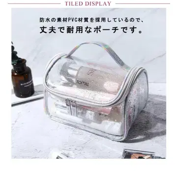 tomill 파우치 클리어 파우치 메이크업 파우치