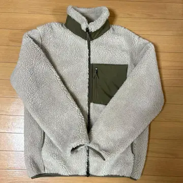 UNIQLO 플리스 자켓 베이지 S 사이즈