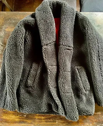 shantii 블랙 보아 자켓 무라준