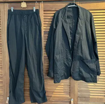 타스란 나일론 테일러드 자켓 슬랙스 셋업 DAIWA