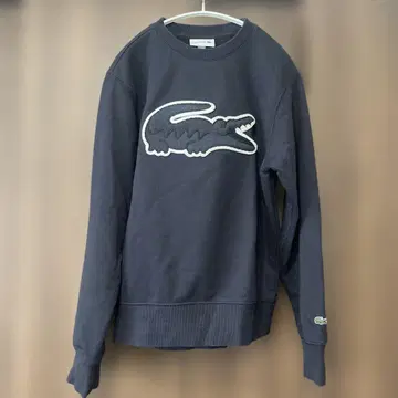 Lacoste 네이비 크루넥 맨투맨