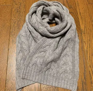 [새상품 미사용] 몽골 무염색 울 100% 머플러