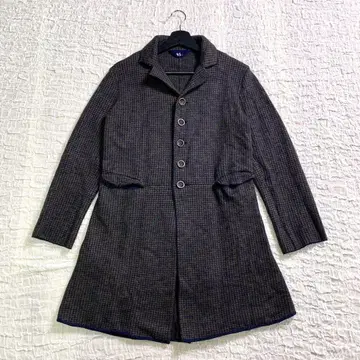 45R 울 롱 코트 하운드투스 체스터