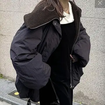 DISCOAT 빅 칼라 리버서블 아우터 치바 오센