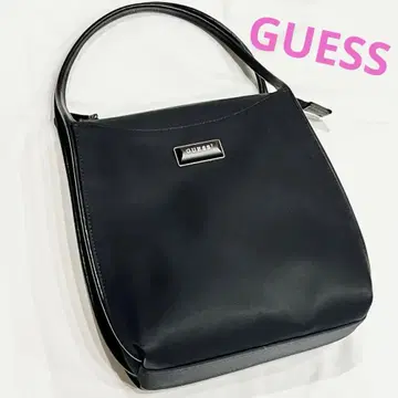 새상품급 GUESS 나일론 핸드백 포멀 백