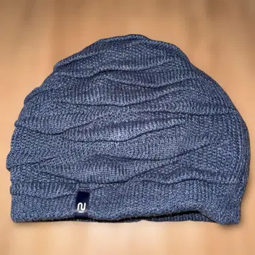 NOGUCHI KNIT 네이비 니트 모자 F 사이즈