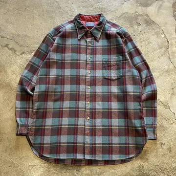 XL USA 70's PENDLETON 펜들턴 울 셔츠