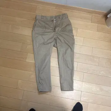 베이지 슬림핏 치노 팬츠 Dickies
