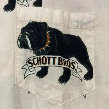 Schott 샷 하와이안 셔츠