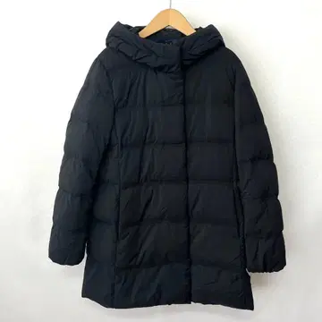 UNIQLO 유니클로 심리스 다운 숏코트 블랙 M