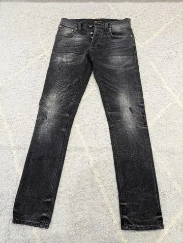 Nudie Jeans 다크 그레이 데님 새상품