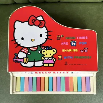 헬로키티 토이 피아노