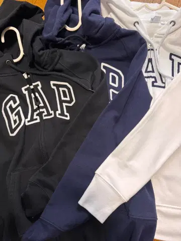 GAP 집업 후드티 XXS 3종 세트