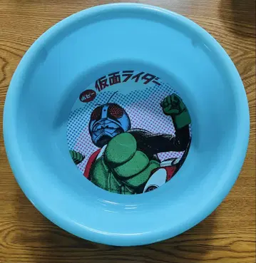 쇼와 레트로/가면라이더/목욕통/세면대 22cm/당시 물품/레어