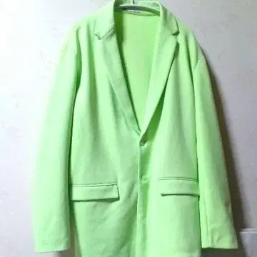 미사용급 레어 컬러 자라 연한 그린 블레이저 투버튼
