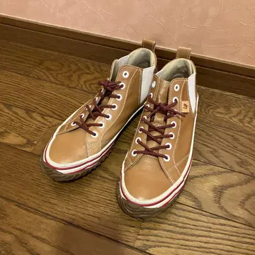스핑글무브 카멜 스니커즈 가죽 XS