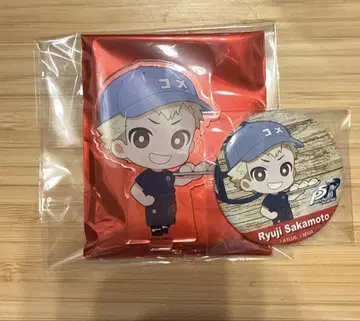 페르소나 5 R Baker 아크릴 스탠드 캔뱃지 사카모토 류지