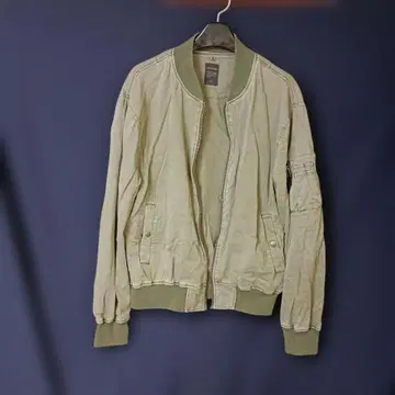 RAG MACHINE 면 MA-1 자켓 후드 탈착식