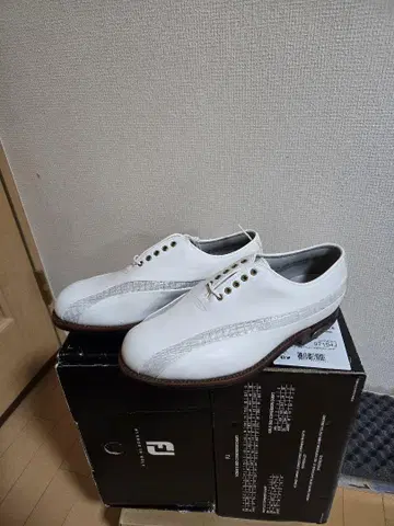 새상품 FootJoy 풋조이 클래식 가죽 밑창 골프 스파이크 단종품