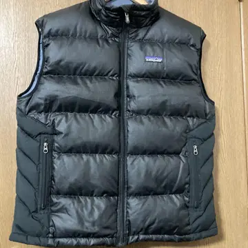patagonia 남성용 다운 베스트 M 사이즈 블랙