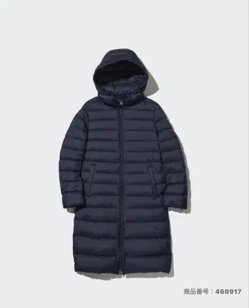 UNIQLO 유니클로 울트라 라이트 다운 롱 코트 네이비 XXL 새상품급