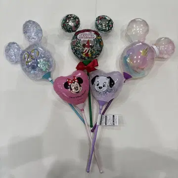 디즈니 손잡이 벌룬 5개 세트