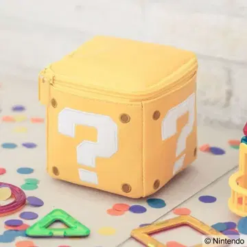 슈퍼 마리오 물음표 블록 파우치 SUPER MARIO 가젯 케이스