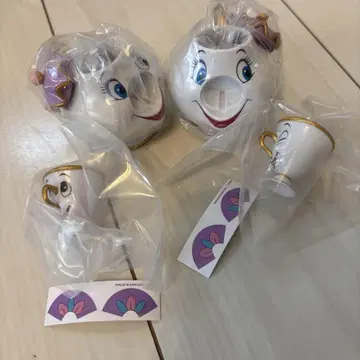 미녀와 야수 캐릭터 로얄 컬렉션 가챠 팟 부인 칩