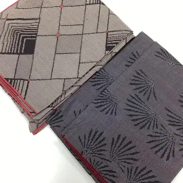기모노 묶음 판매, 이중 기모노, , 리메이크 소재, 순수 실크 P797