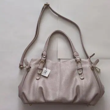 MICHEL KLEIN 2WAY 토트백 핑크 베이지