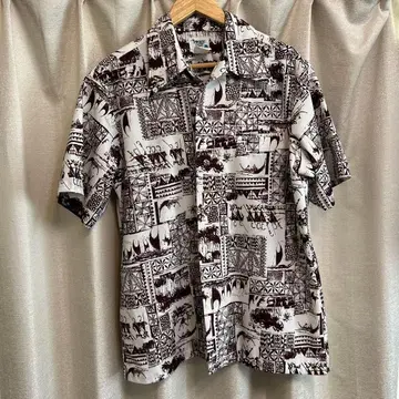 PACIFIC ISLE 하와이안 셔츠 L 사이즈