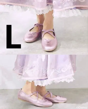 시마무라 디즈니 라푼젤 치하루 발레 슈즈 펌프스 D할로