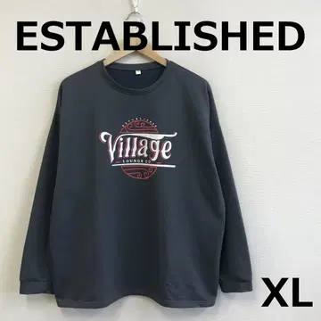 A1016A07 [ ESTABLISHED ] 프린트 긴소매 T셔츠