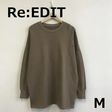 A1016B09 [ Re:EDIT ] 빅 실루엣 맨투맨