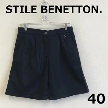 C1016A12 [STILE BENETTON] 턱인 숏팬츠
